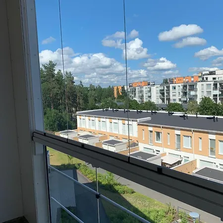 Tilava Yksioe Isolla Lasitetulla Parvekkeella Lägenhet *