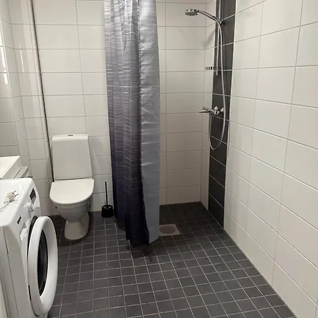 Tilava Yksioe Isolla Lasitetulla Parvekkeella *